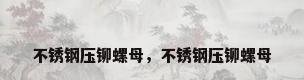 不锈钢压铆螺母，不锈钢压铆螺母