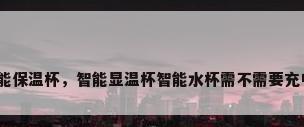 智能保温杯，智能显温杯智能水杯需不需要充电？