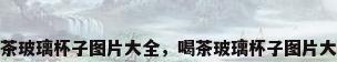 喝茶玻璃杯子图片大全，喝茶玻璃杯子图片大全