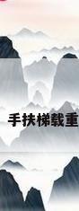 扶梯荷载，手扶梯载重一般多少？