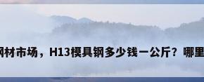 模具钢材市场，H13模具钢多少钱一公斤？哪里有卖？