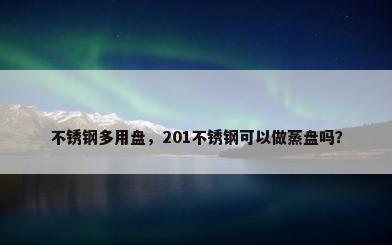 不锈钢多用盘，201不锈钢可以做蒸盘吗？