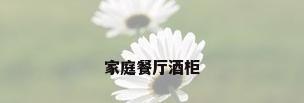 家庭餐厅酒柜