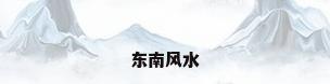 东南风水