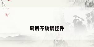 厨房不锈钢挂件