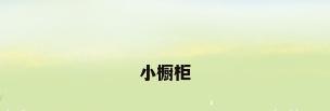 小橱柜