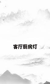 客厅厨房灯