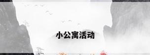 小公寓活动