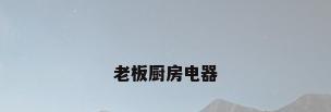 老板厨房电器