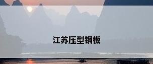 江苏压型钢板