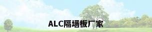 ALC隔墙板厂家