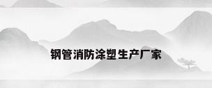 钢管消防涂塑生产厂家