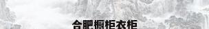 合肥橱柜衣柜