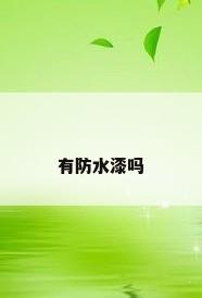 有防水漆吗