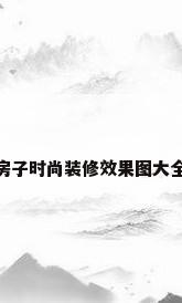 房子时尚装修效果图大全