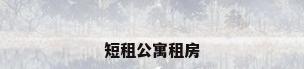 短租公寓租房