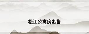 松江公寓房出售