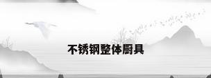 不锈钢整体厨具
