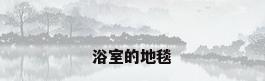 浴室的地毯