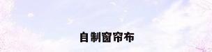 自制窗帘布