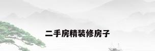 二手房精装修房子