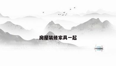 房屋装修家具一起