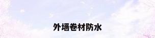 外墙卷材防水