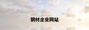 钢材企业网站