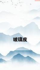 玻璃皮