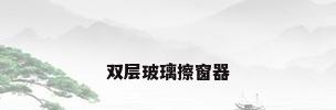 双层玻璃擦窗器
