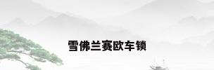 雪佛兰赛欧车锁