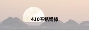 410不锈钢棒