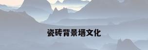 瓷砖背景墙文化