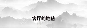 客厅的地毯