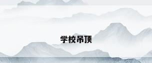 学校吊顶