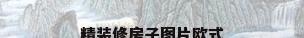 精装修房子图片欧式