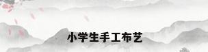 小学生手工布艺