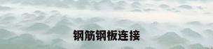 钢筋钢板连接