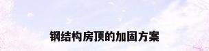 钢结构房顶的加固方案