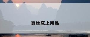 真丝床上用品