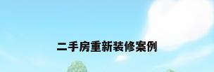 二手房重新装修案例