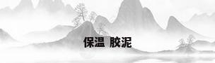 保温 胶泥