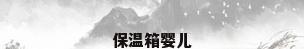 保温箱婴儿