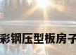 彩钢压型板房子