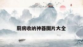厨房收纳神器图片大全