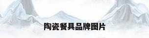 陶瓷餐具品牌图片