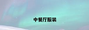中餐厅服装