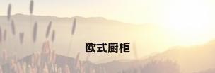 欧式厨柜