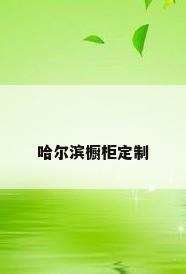 哈尔滨橱柜定制