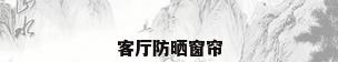 客厅防晒窗帘